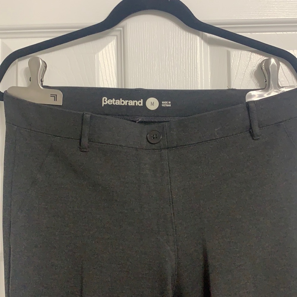 Betabrand Grey Bootcut pants